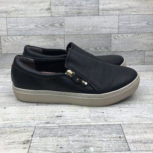 Pre-Owned Women's Dr. Scholl's No Chill Slip on Sneaker, Black, Size 9.5 W